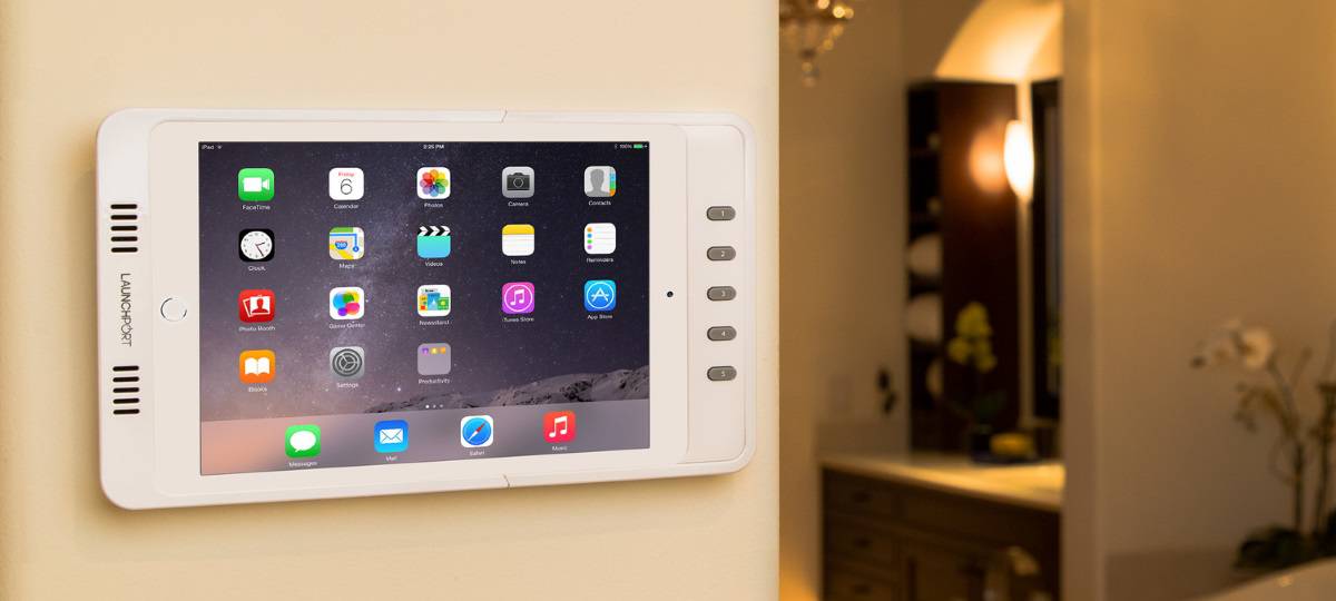 Сенсорная панель на базе IPad для управления Умным домом
